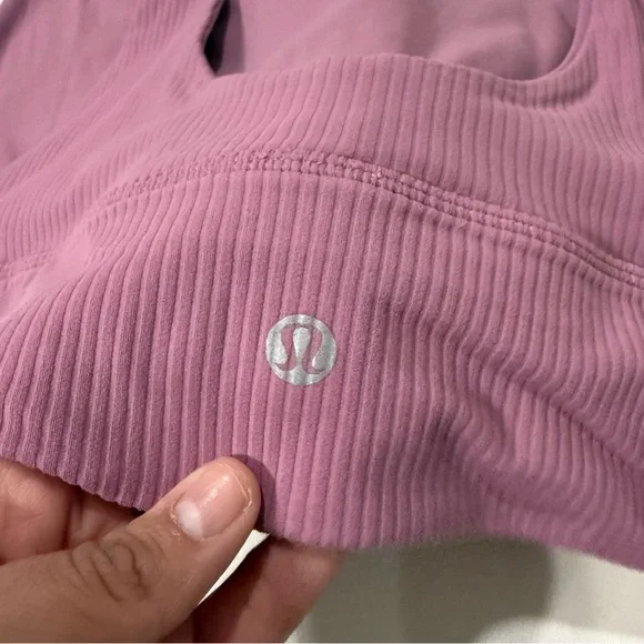 Lululemon Align Ribbed Bra *Light Support, A/B Cup Size 10 - Picture 4 of 9